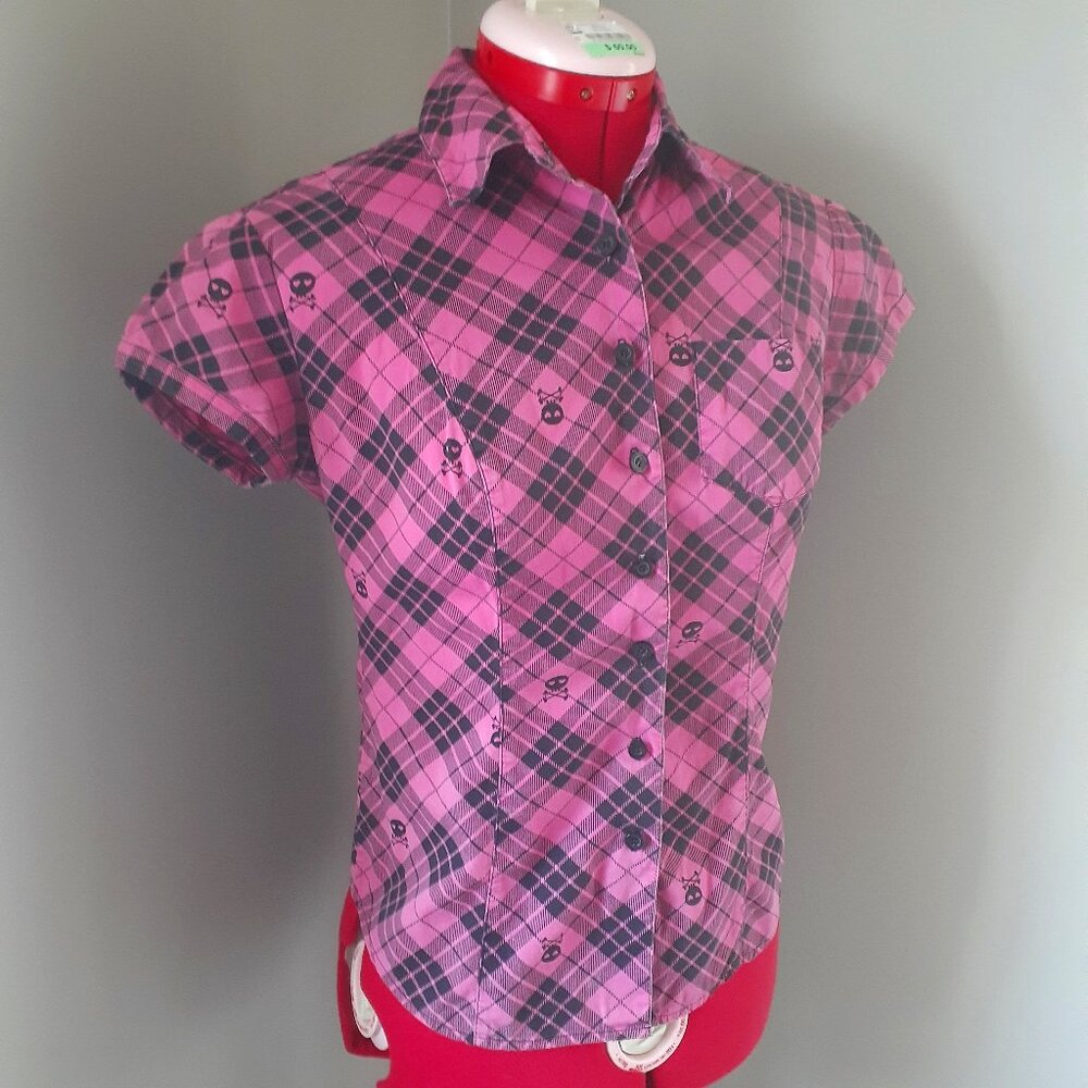 Pink Abbey Dawn button down shirt